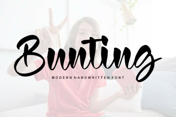 Bunting: The Elegant Handwritten Font for Modern Design