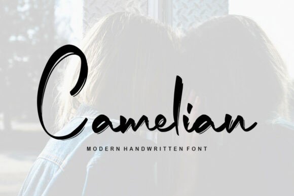 Camelian: A Sweet & Flowing Handwritten Font for Joyful Designs