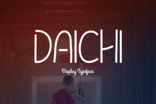 Daichi: The Stencil Font with Soulful, Organic Strokes