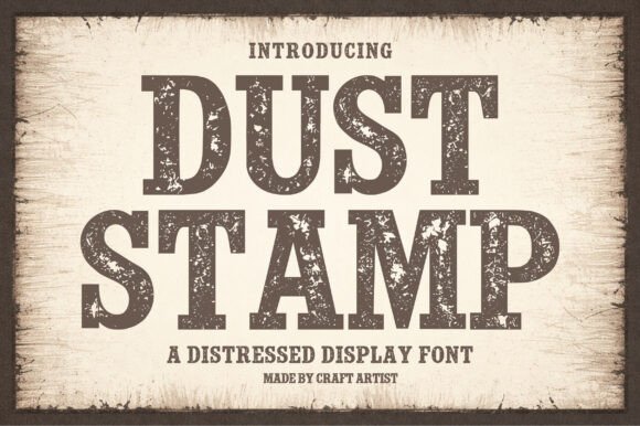 Dust Stamp: Unlocking Raw, Vintage Character in Your Designs