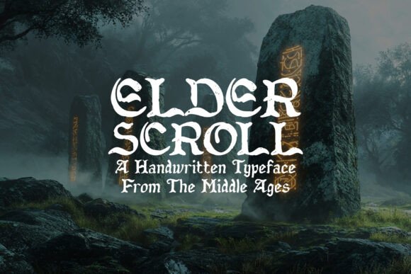 Elderscroll: A Typeface Forged in Legend and Lore
