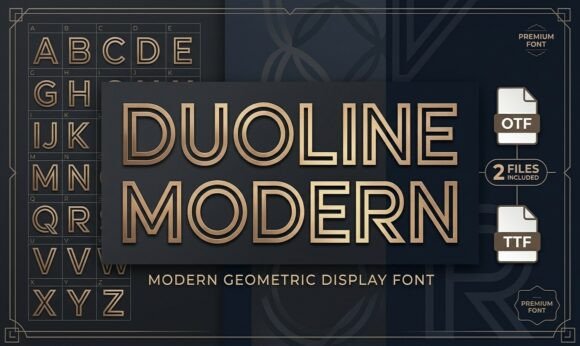 Give Your Designs a Sleek Edge with Duoline Modern Display