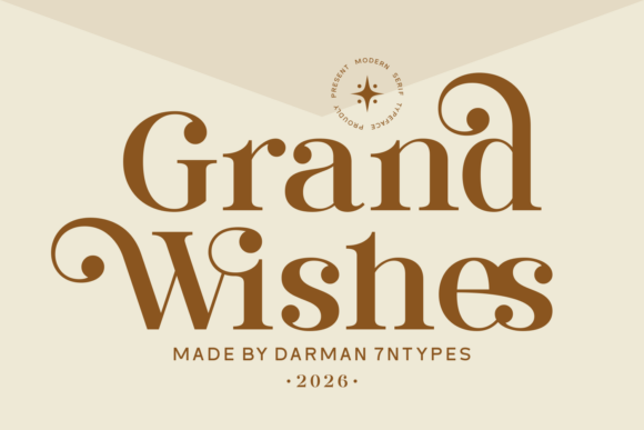 Grand Wishes Font: Where Modern Elegance Meets Everyday Design
