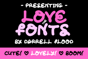 Love the Fonts: A Soft, Squashy Handwritten Typeface for Creative Projects