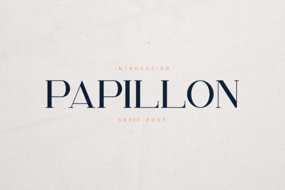 Papillon Serif: Where Modern Luxury Meets Organic Elegance