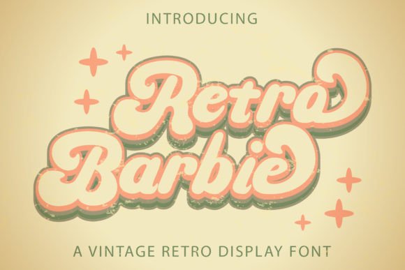 Retro Barbie: A Vintage Handwritten Font with Modern Charm