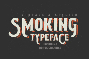 Smoking Typeface: A Western Font with Timeless Character