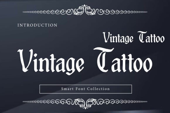 The Vintage Tattoo Typeface: Forged in Ink and Iron