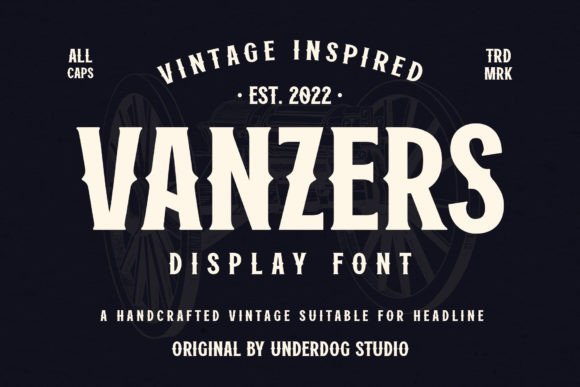Vanzers: The Confident Sans Serif with a Rugged Edge