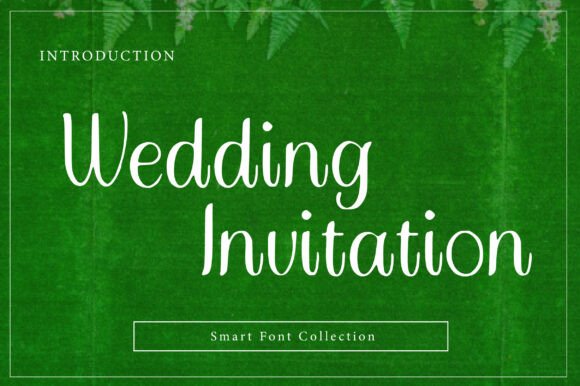 Wedding Invitation Font: A Breath of Fresh Air for Modern Design